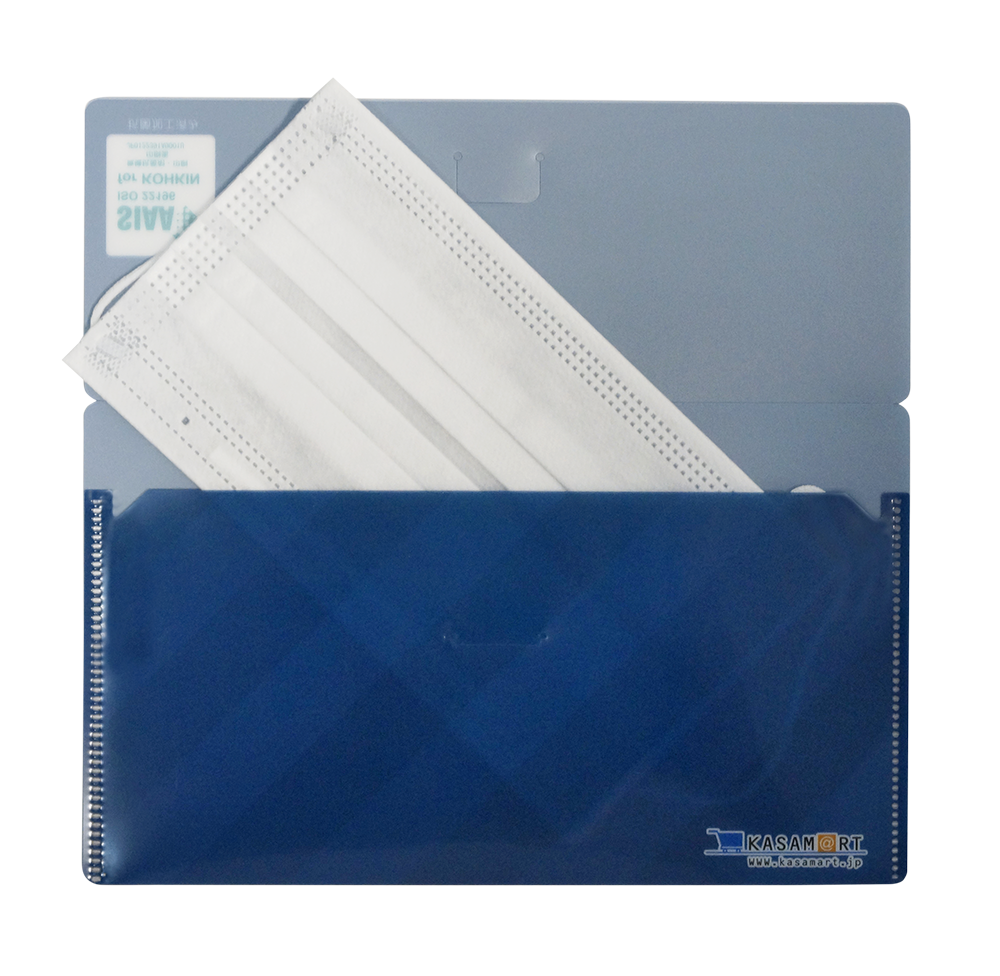 抗菌マスクケースフタ付き